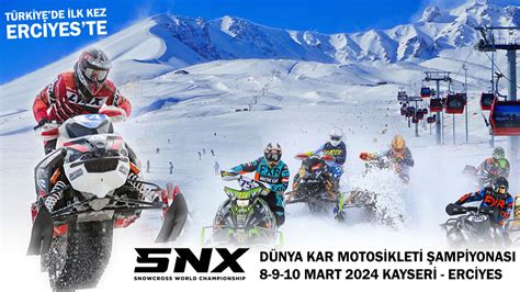 Erciyes Dünya Kar Motosikleti Şampiyonası'na hazır - Son Dakika Haberleri